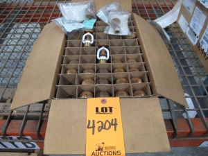 (43) SPRINKLERS, 3/4" MALE NPT SIZE, UPRIGHT 212 DEG-F 17/32" ORIFICE KIND, BRASS MATERIAL. LOADING & HANDLING FEE $15-4204